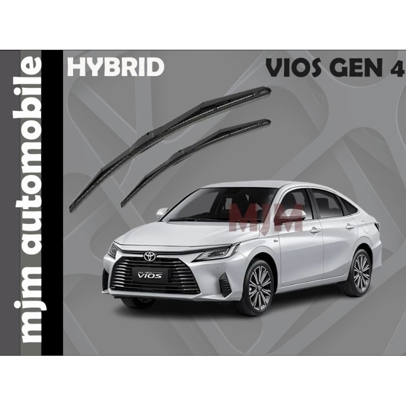 wiper hybrid frameless mobil Vios gen 4