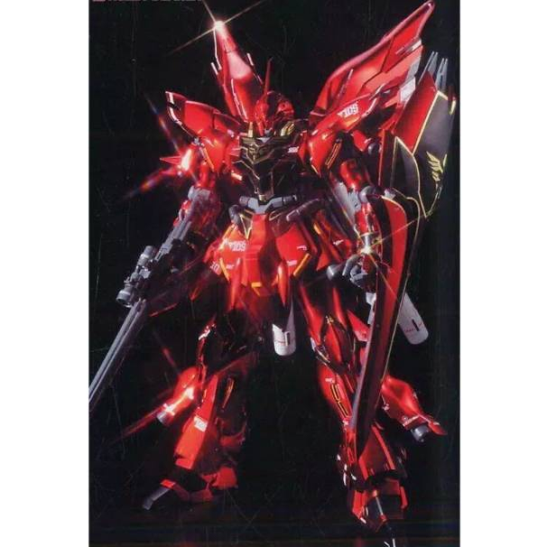 Original Made In Japan MG 1/100 Sinanju Titanium Finish ver.ka