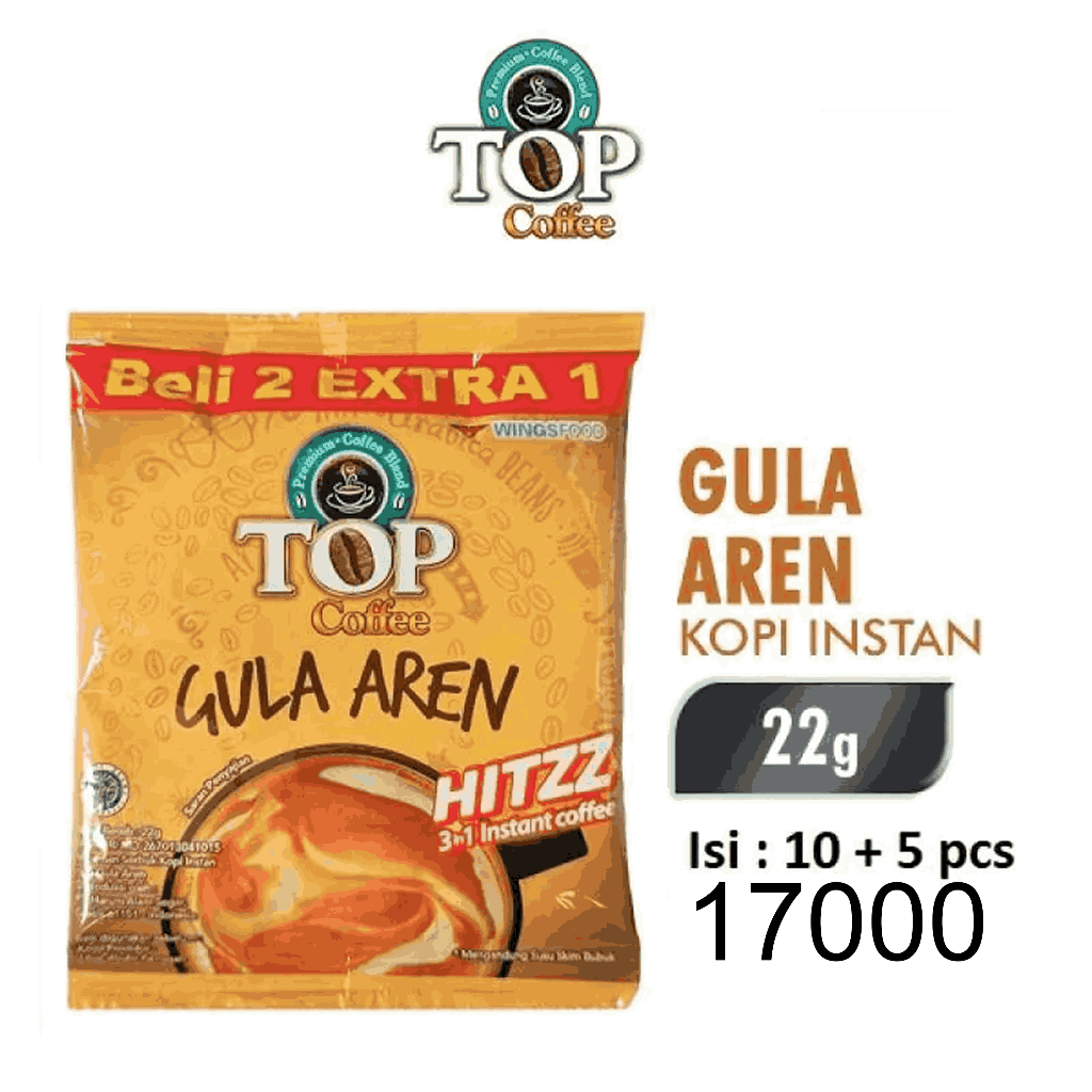 

TOP KOPI COFFEE SUSU INSTAN GULA AREN ISI 15 KOPI KAFE KOPI ASLI SASET SACHET BUBUK KOPI BUBUK ASLI