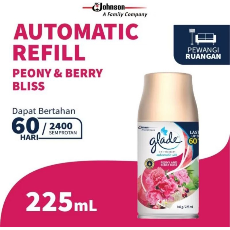 GLADE AUTOMATIC SPRAY REFIL 225ml Pengharum Ruangan