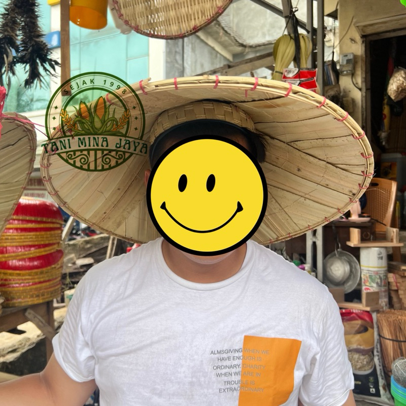 [TANI MINA JAYA] CAPING / TERINDAK / TUDUNG KEPALA / TOPI PETANI / TOPI BERKEBUN / TOPI KEBUN / TOPI
