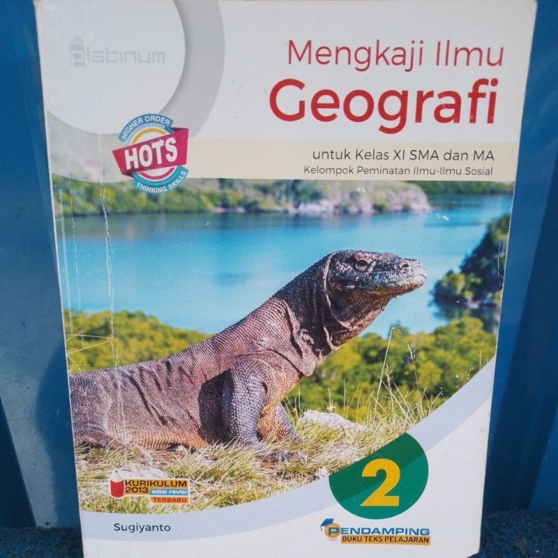 BUKU MENGKAJI ILMU GEOGRAFI KELAS 11/2/XI SMA EDISI REVISI