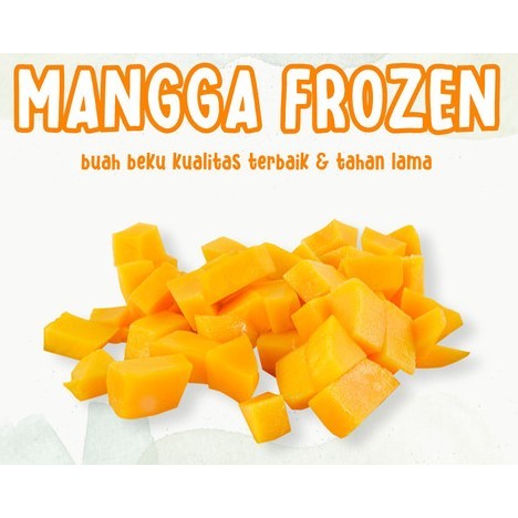 

Buah Mangga Harum Manis 500gr Potong Frozen Beku Untuk Jus Buah Premium Garansi Kualitas