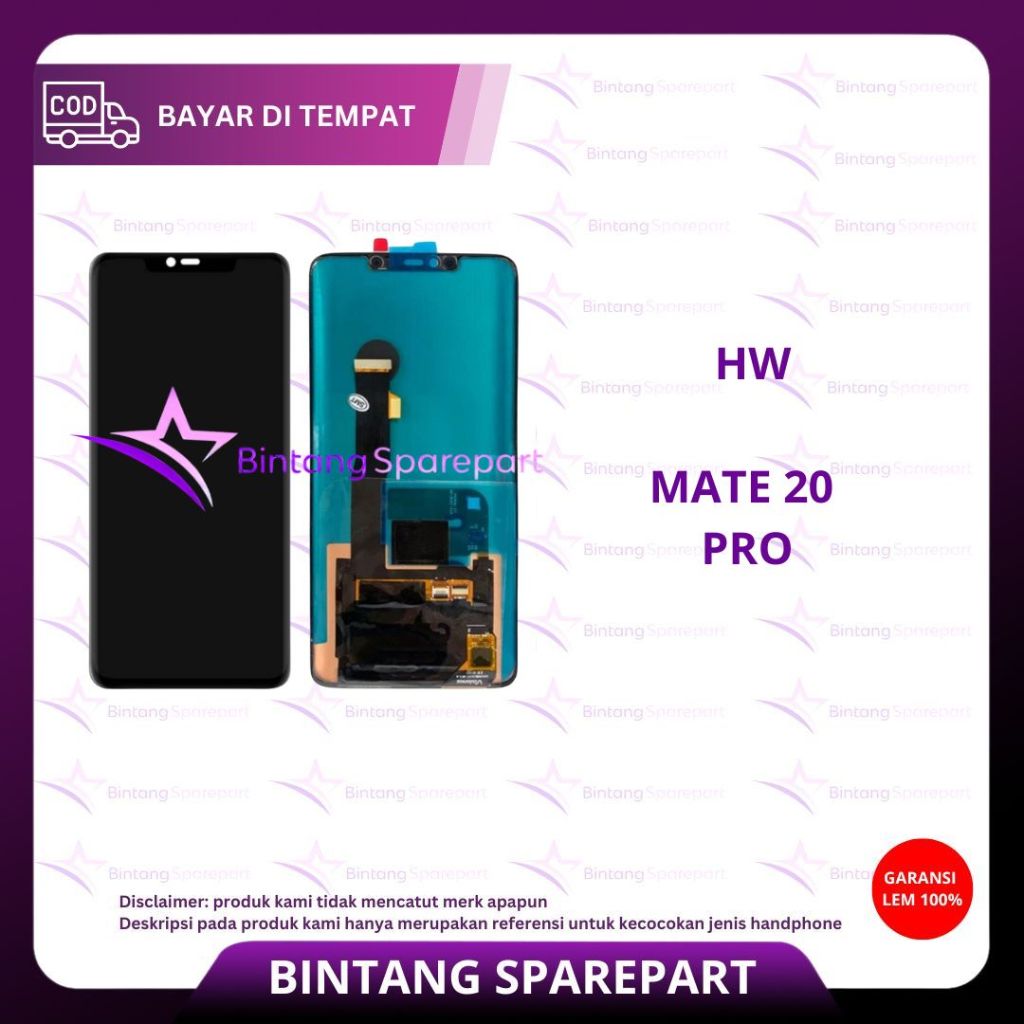 LCD TOUCHSCREEN FOR HUAWEI  MATE 20 PRO