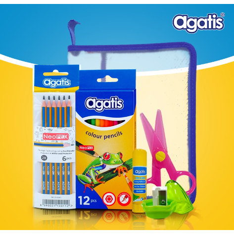 

AGATIS - School Set-2 / Paket Sekolah SD Menulis Mewarnai