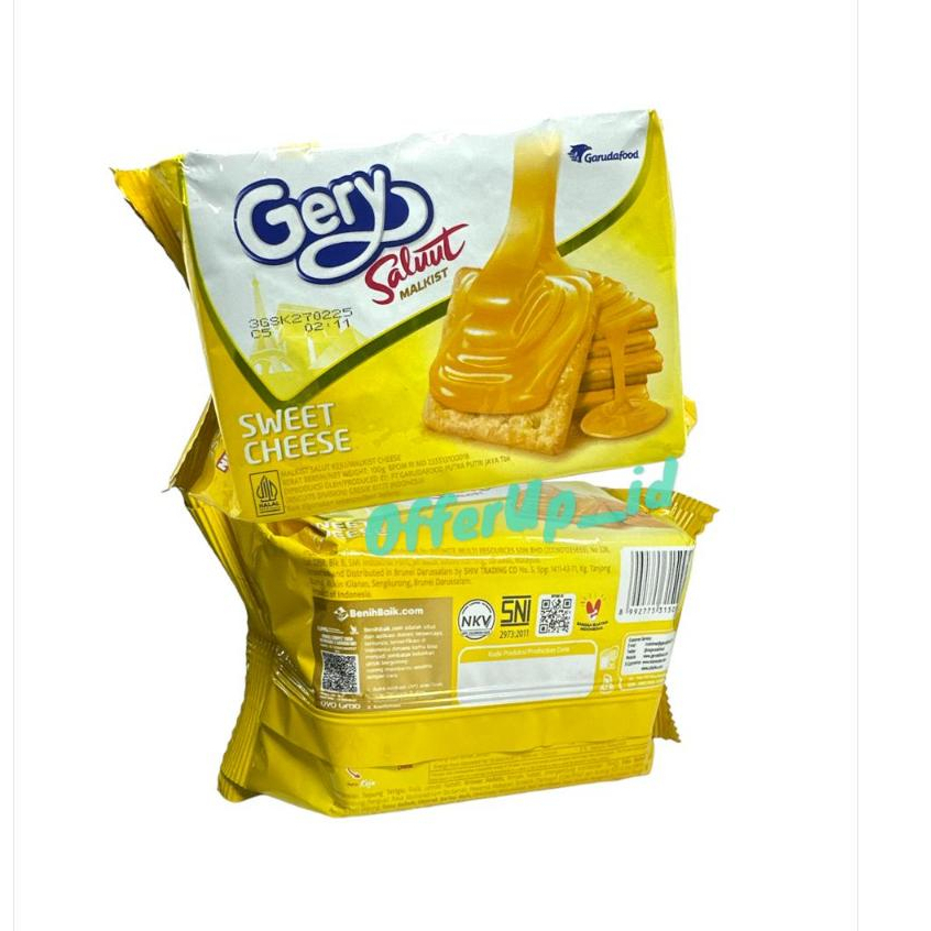 

Snack Biskuit Gery Saluut all varian