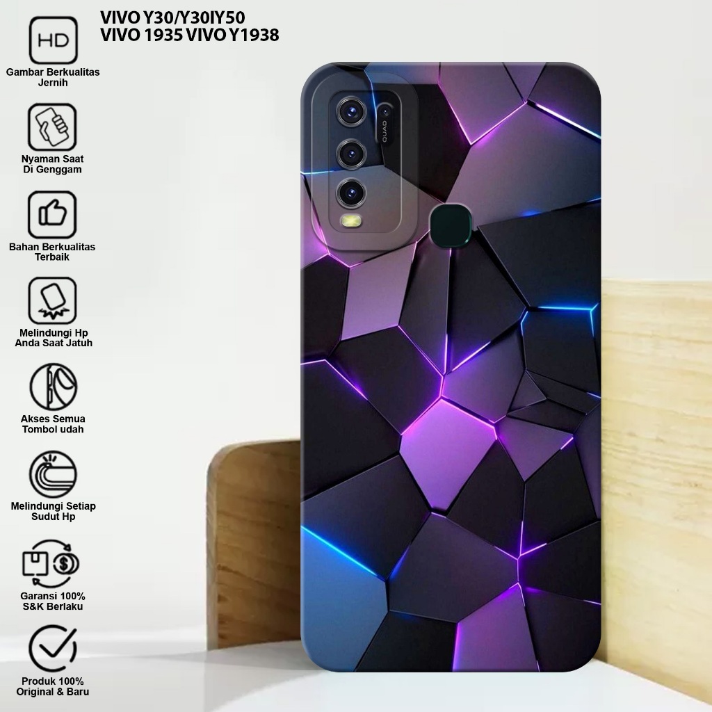 CASE VIVO Y30 Y30I Y50 - Casing Hp Vivo Y30 Y30I Y50 Motif ABSTRAK - Case Hp Vivo Y30 Y30I Y50 - Cas