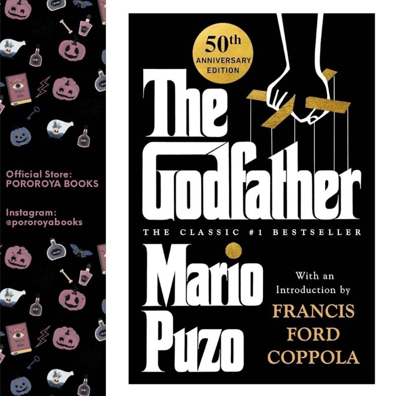 PO Novel Mario Puzo THE GODFATHER 50th Anniversary Edition ORIGINAL PAPERBACK English Novel Film Fra
