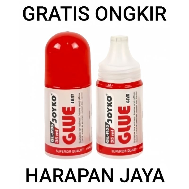 

Lem Cair GL-R35 JOYKO 35 ml Per Lusin ( ISI 12 PCS )
