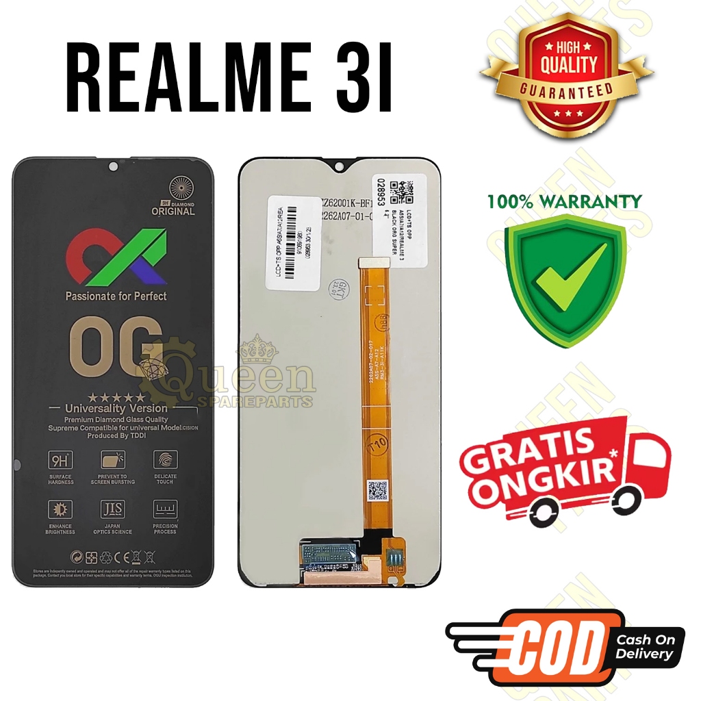 Lcd Touchscreen REALME 3I Original OEM Lcd REALME 3I