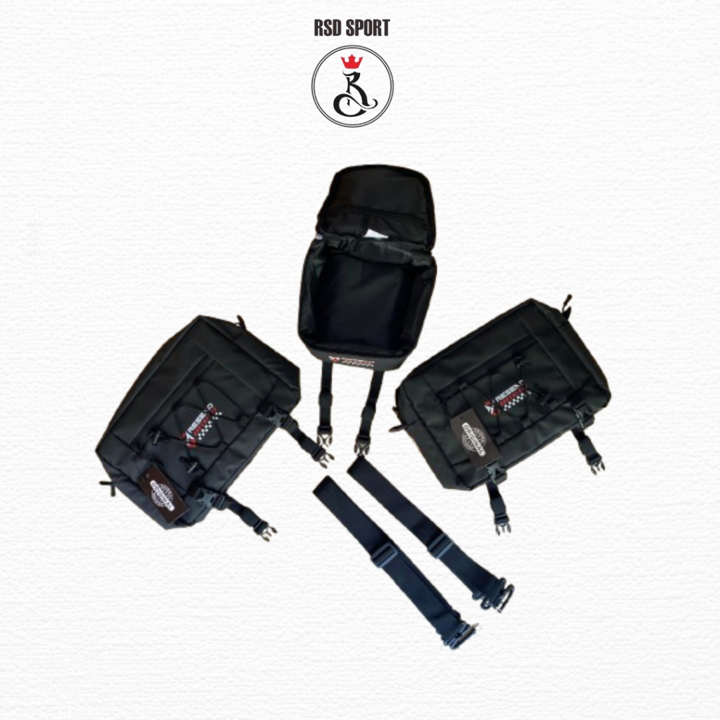 [RESEND] -  TAS BAGASI MOTOR SAMPING DAN BELAKANG DAN PAKET SIDE BAG KIT TAS KANTONG WADAH SAMPING B