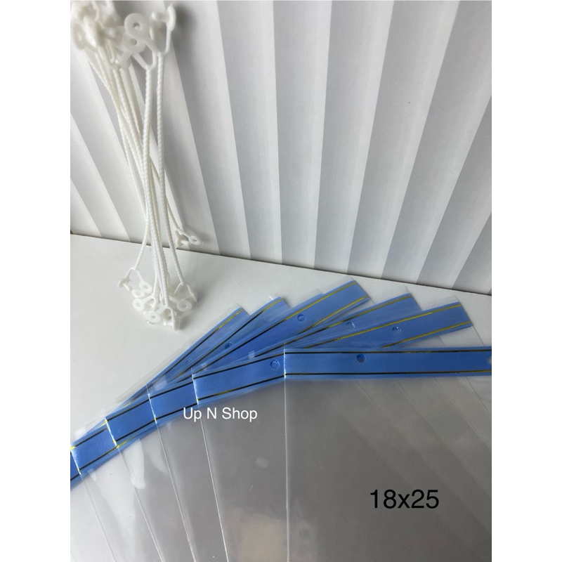 

Plastik Ultah 10pcs+tali tenteng BIRU 18x25cm