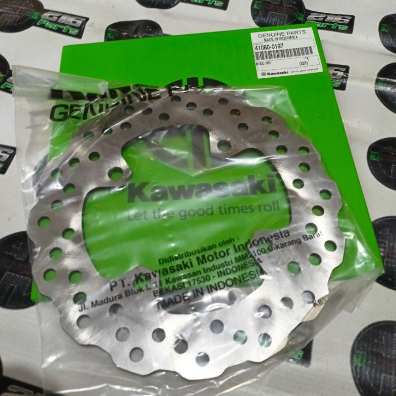 Disc disk piringan cakram belakang Athlete Original Kawasaki