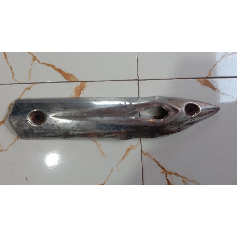 tameng knalpot Shogun 125 fl rr robot original cover knalpot Shogun fl rr seken murah