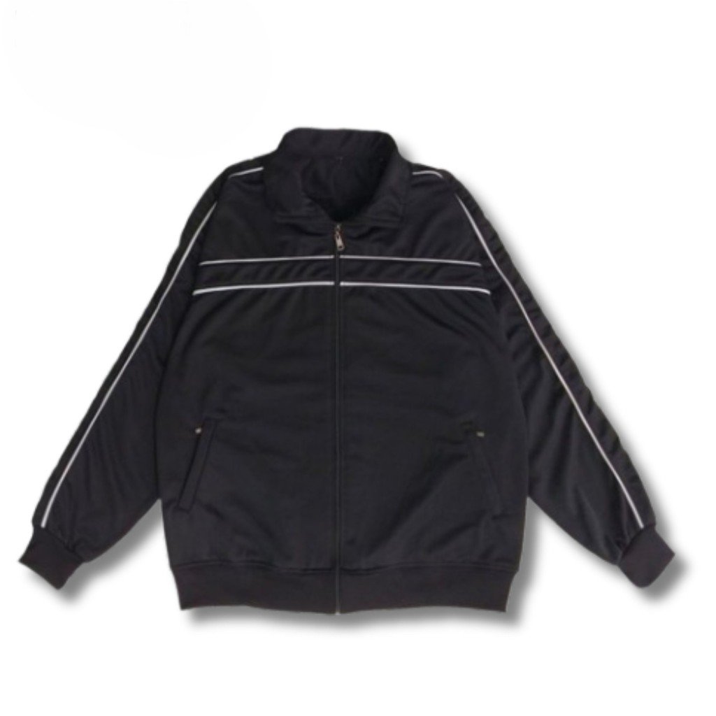 Jacket Tracktop Polos Casual Tracktop Polos Plat Pria Dan Wanita Bisa COD