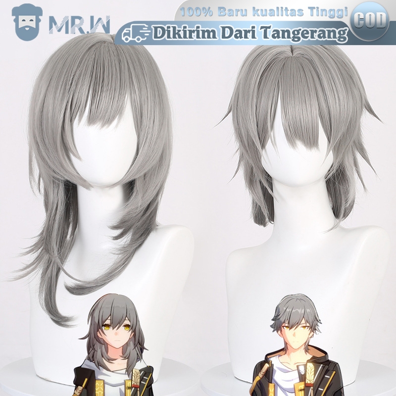 Wig Cosplay Anime Cosplay Wig Trailblazer Cosplay Trailblazer Stelle Honkai Star Rail