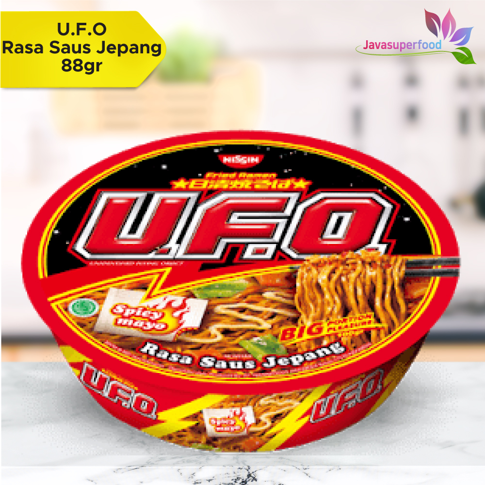 

Nissin Ufo Mie Instan Rasa Saus Jepang 88 gr Halal