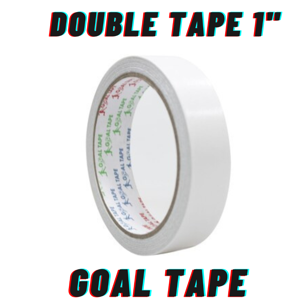 

Double Tape 1 inch / Dobel Tip Tape 1" (22 mm x 12 Meter) GOAL TAPE