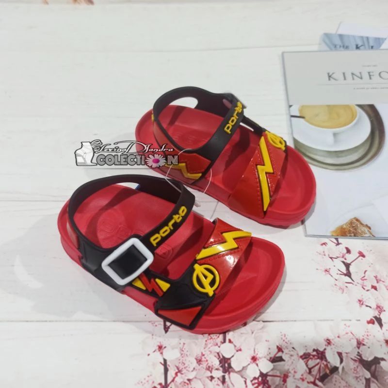 Sandal Tali Anak Sandal Gunung Karet Eva Porto 1029 K