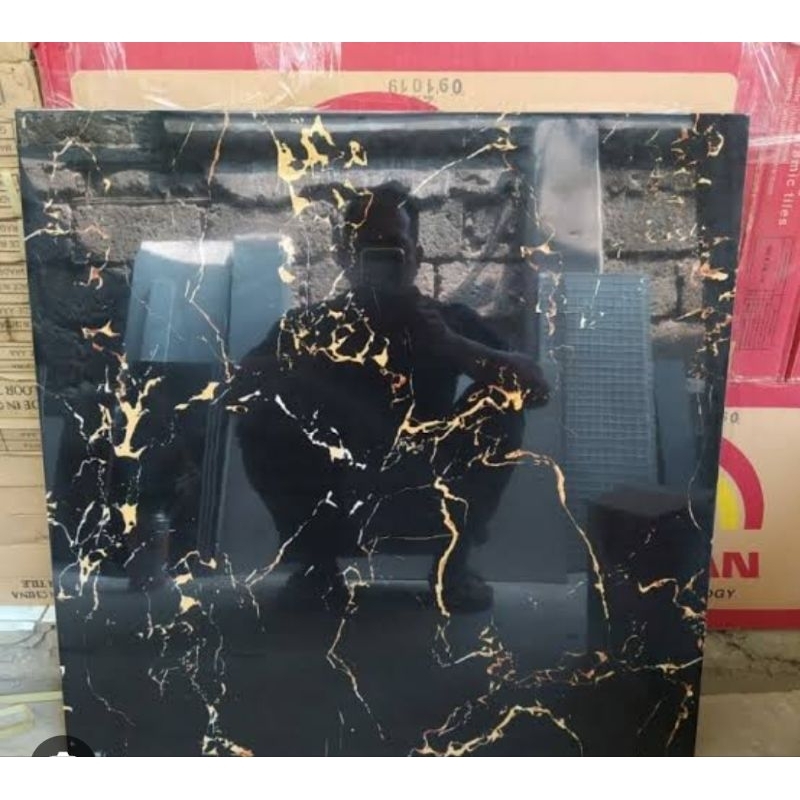 granit lantai 60x60 corak emas by torch