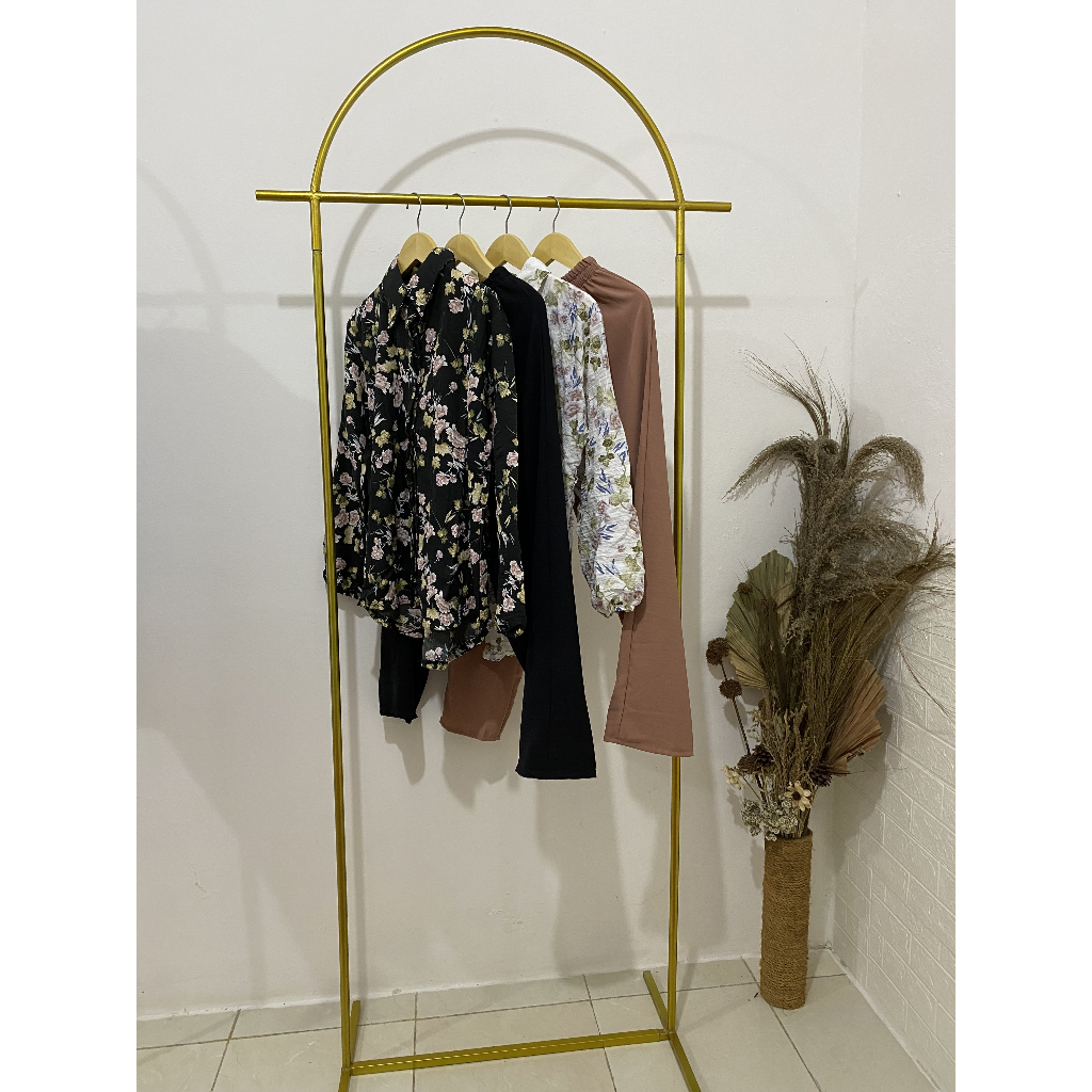 Setelan Tania Crinkle Airflow Premium