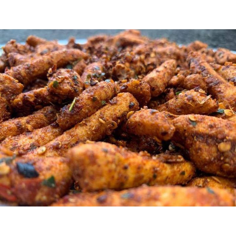 

BASRENG PEDAS DAUN JERUK 100 GR/ BUMBU BASAH, BASRENG STIK PEDAS DAN ORIGINAL