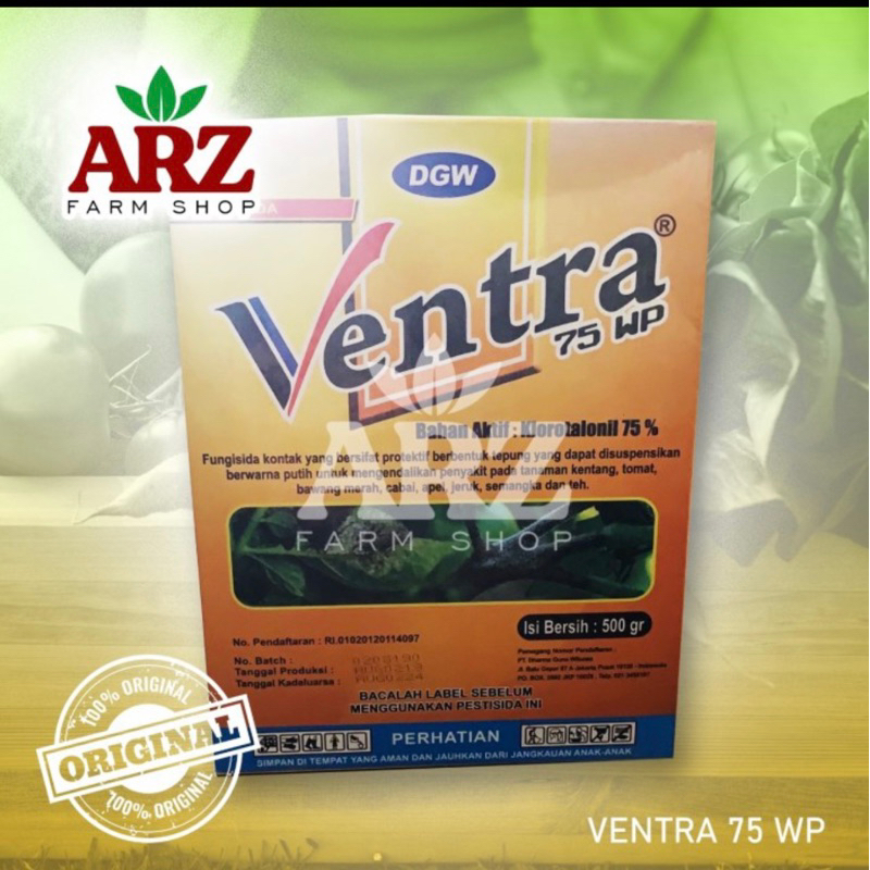 Fungisida Ventra 75WP Klorotalonil