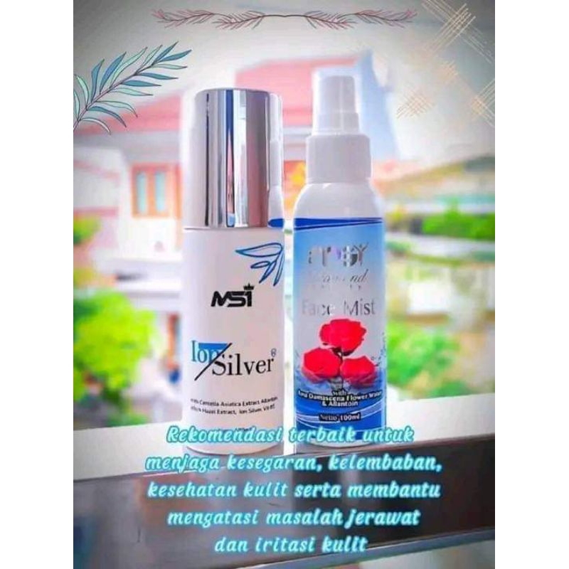 FACEMIST ION SILVER MSI, MSI ION SILVER ORIGINAL