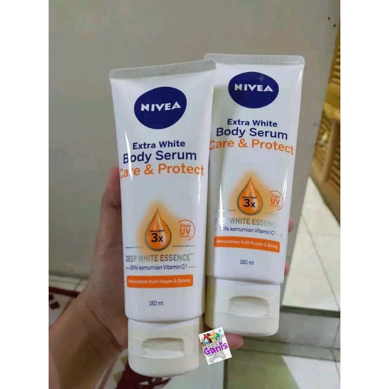 nivea serum body lotion
