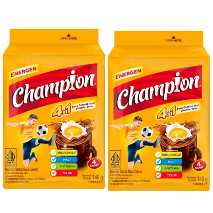

ENERGEN CHAMPION COKELAT ISI 10PCS @gr
