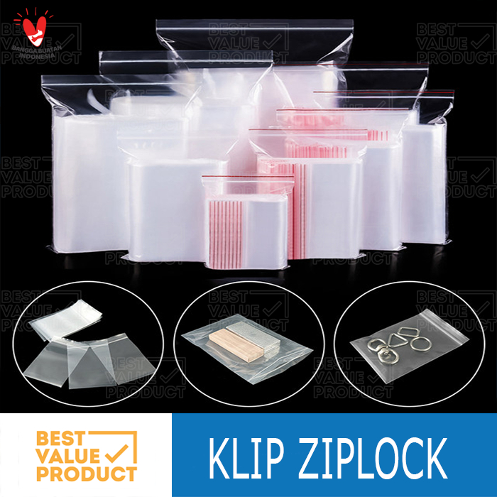 PLASTIK KLIP ZIPLOCK 20 x 30 cm PLASTIK KLIP ZIPLOCK CLIP 20x30cm