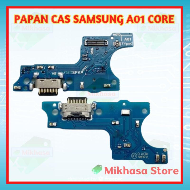 Pcb Papan Konektor Charger Cas Samsung A01 Core Fleksibel Flexible Charger