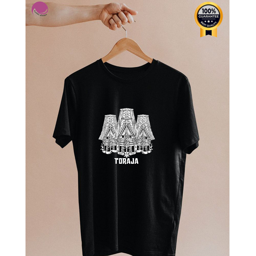 KAOS TORAJA TONGKONAN KEREN COCOK UNTUK OLE-OLE