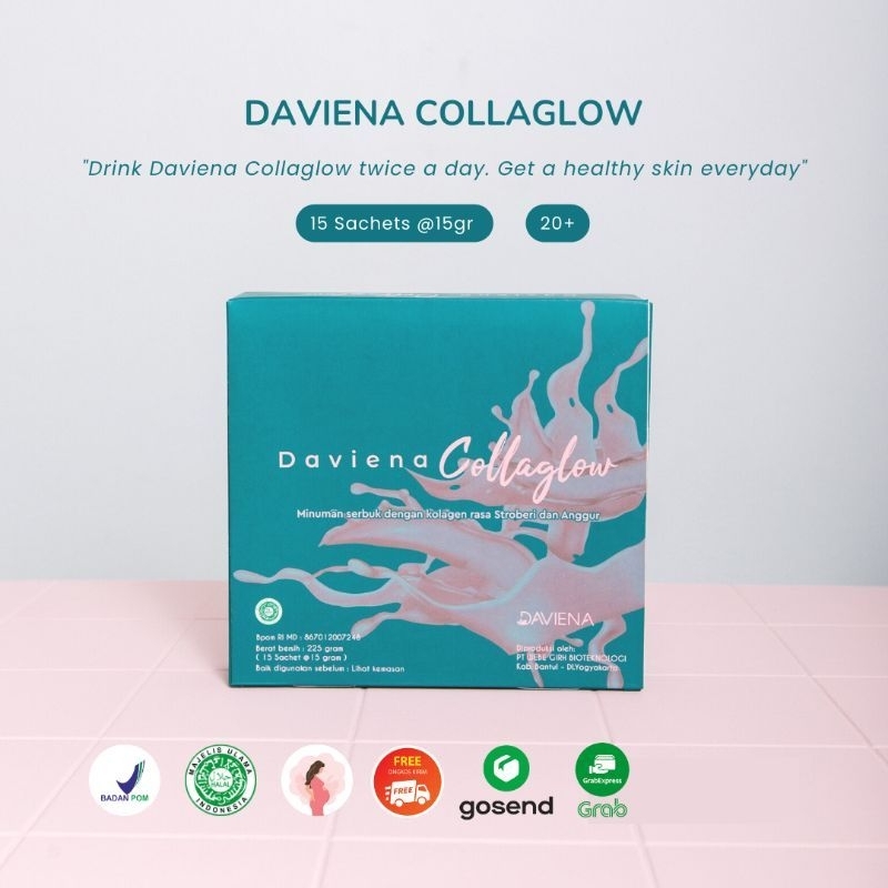 

Collaglow Daviena Minuman serbuk pencerah badan