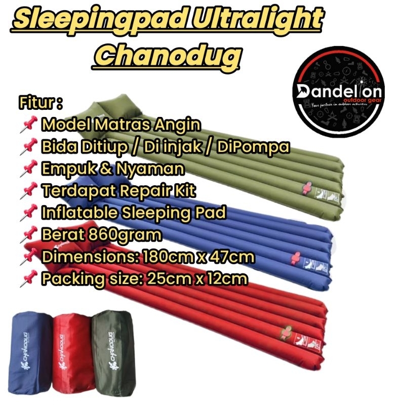 Sleepingpad Ultralight Chanodug , Matras Angin Chanodug