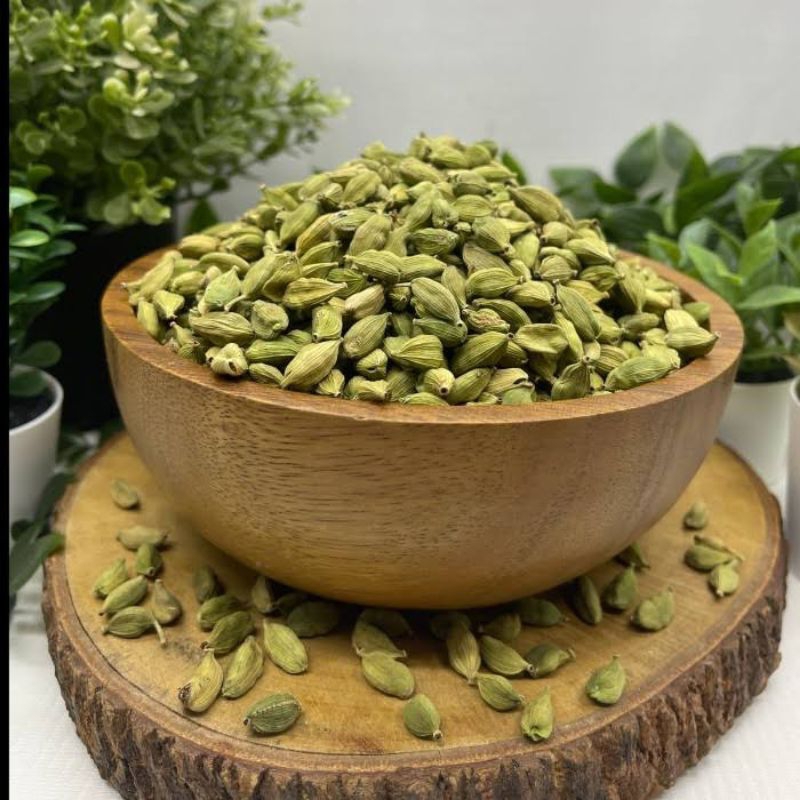 

Green Cardamon 50gram / Kapulaga India / Kapulaga Hijau