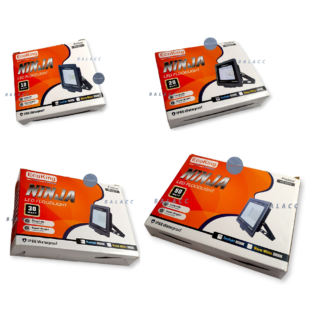 Lampu Led Sorot / Lampu Tembak Flood Light / Pancaran Sorot 10W/20W/30W/50W Putih / Kuning Lampu Sor