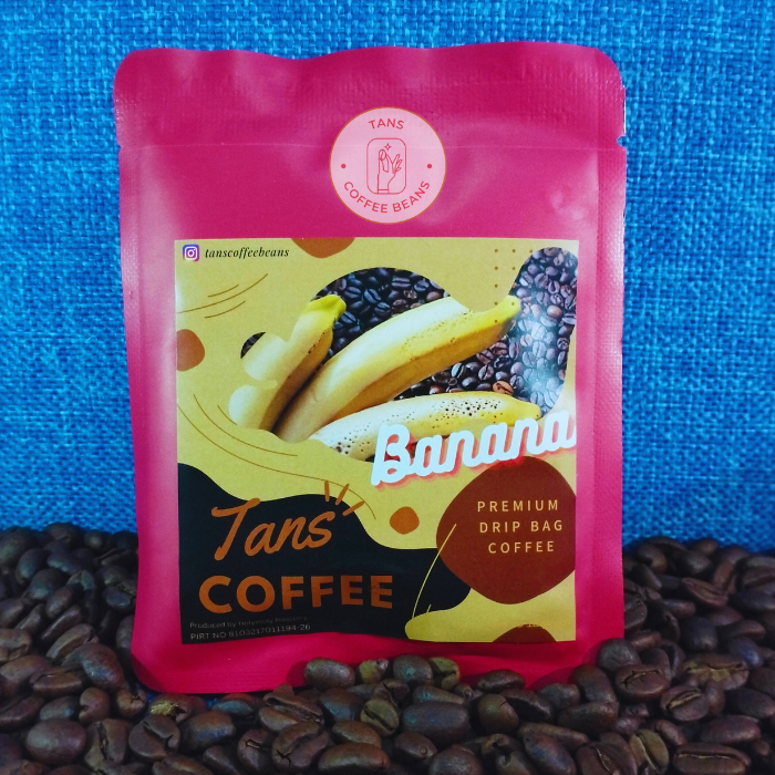 

100% Kopi Arabika - Coffee Drip Bag Banana Flavour 12gr