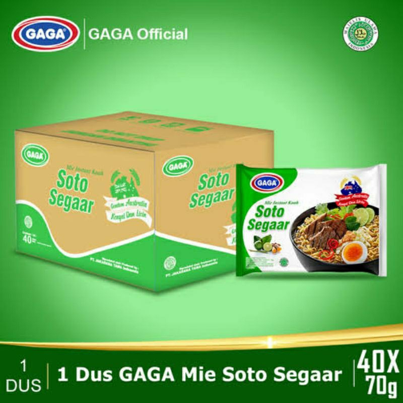 

Korzaln Gaga Mie Aussie Goreng Spesial Dan Soto Segar 75Gr 1 Dus