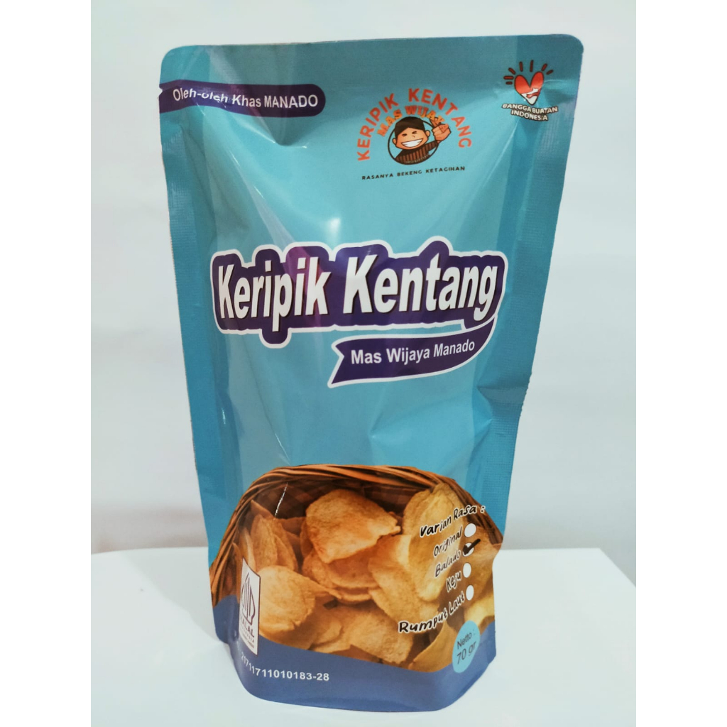 

Mas Wijaya Keripik Kentang Varian Balado 70gr