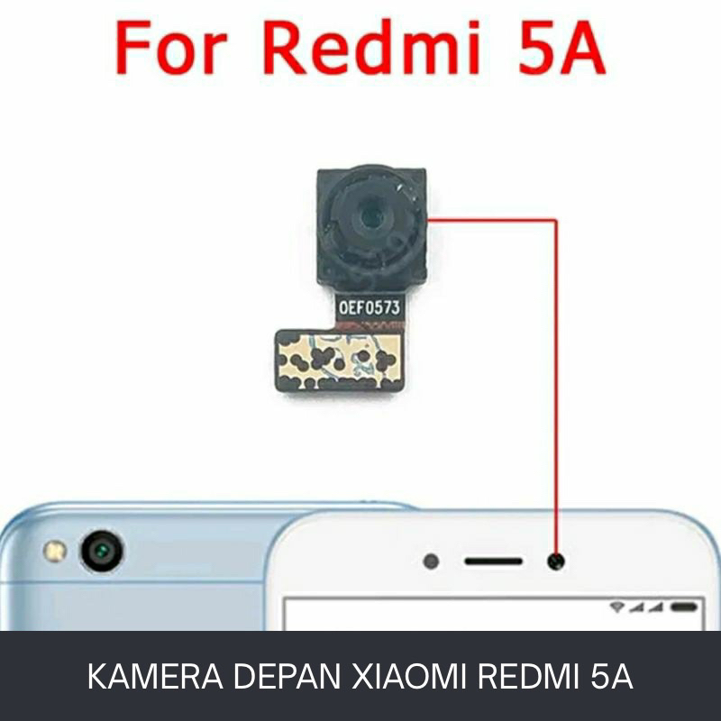 KAMERA DEPAN XIAOMI REDMI 5A / SPARTPART KAMERA DEPAN REDMI 5A