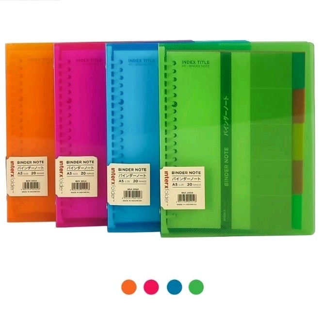 

Binder note A5 Inter-x BNX-200/Ring plastik