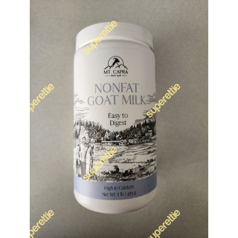 

Mt. Capra Nonfat Goat Milk 1 lb 453 gr