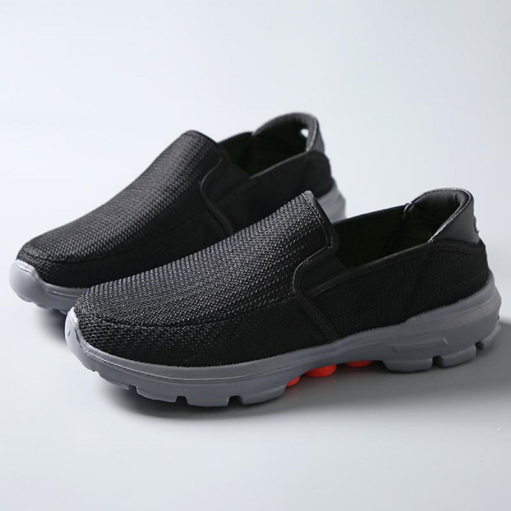 SEPATU PRIA OUTDOOR FASHION SANTAI MENDAKI GUNUNG HIKING OLAHRAGA TANPA TALI SLIP ON SNEAKERS