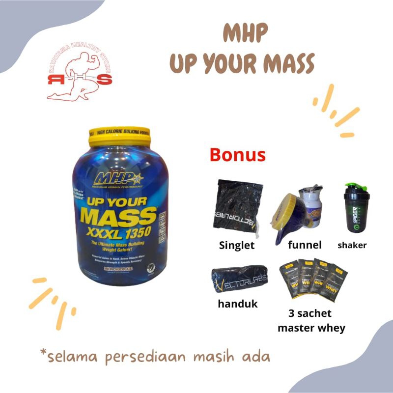 MHP Up Your Mass XXXL 1350 Gainer