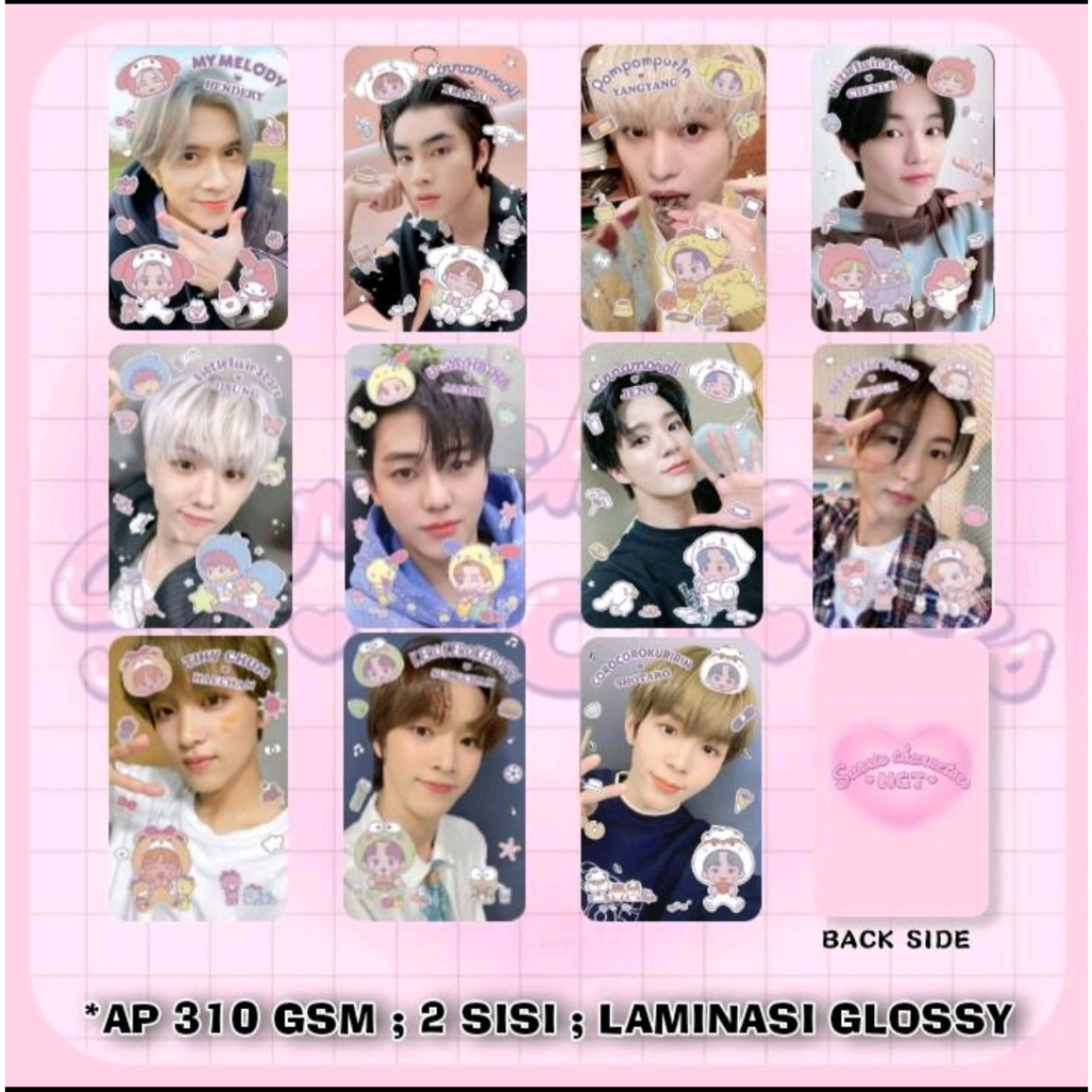 Photocard NCT Sanrio Lotte Cinema Unofficial (BACA DESKRIPSI)