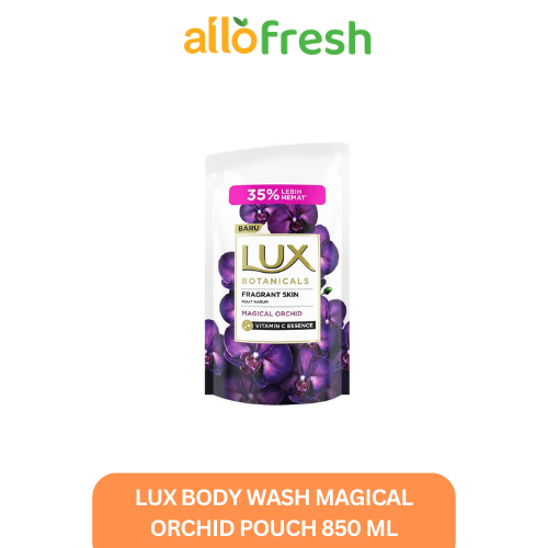 Lux Body Wash Magical Orchid Pouch 850 ml