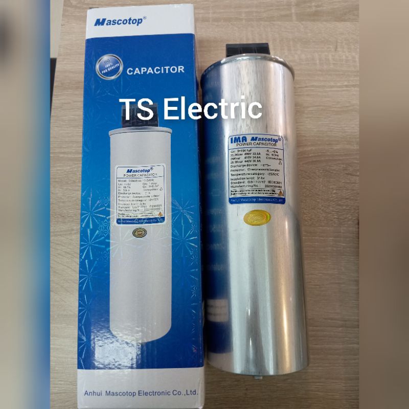 Kapasitor 25Kvar Capacitor 25Kvar 415V 34.8A IMA Mascotop