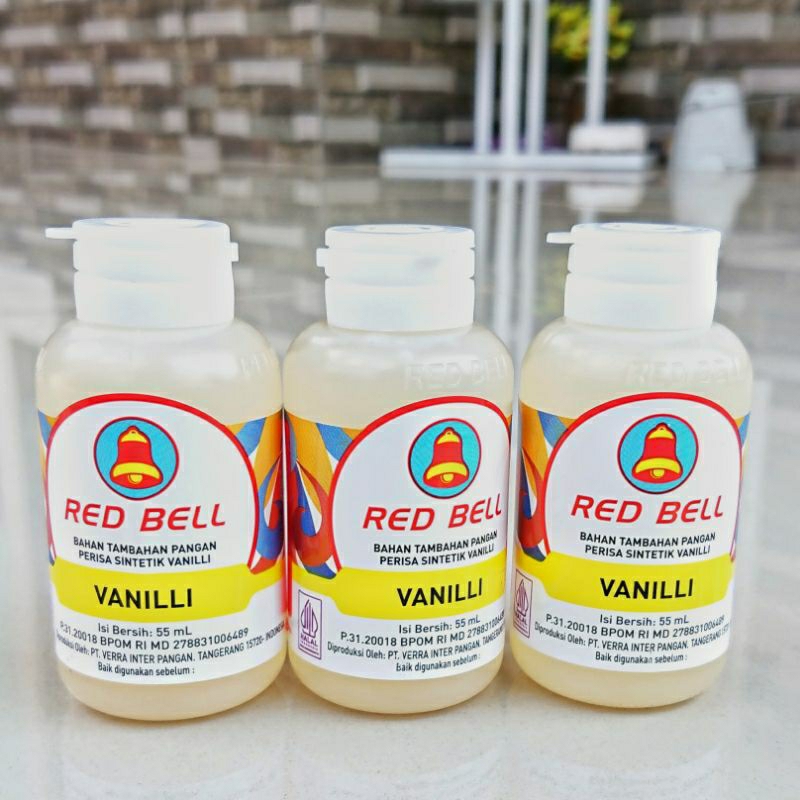 

Red Bell Pasta Vanilli Bahan Tambahan Pangan 55ml