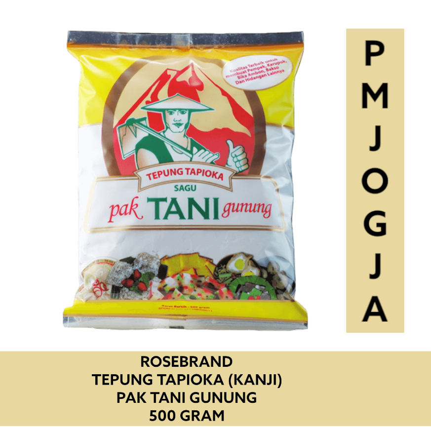 

Rose Brand - Tepung Tapioka Cap Pak Tani Gunung 500 gram